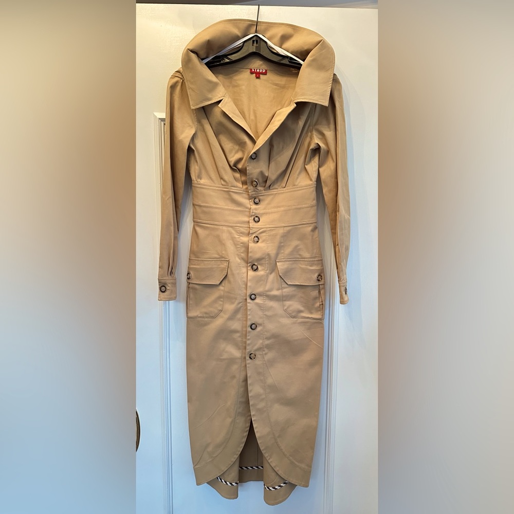 STAUD Trench Dress Size 2